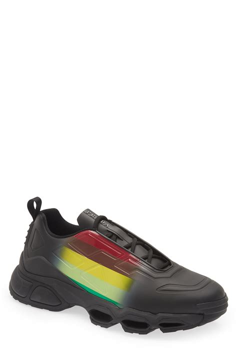 Prada Men's Collision Cross Low